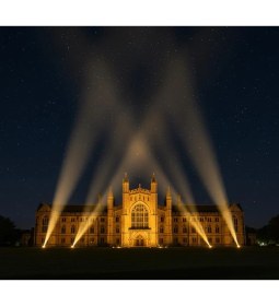 Resim 30CM 9W LED Duvar Boyama Wallwasher Amber Sarı 220V 