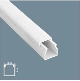 Resim Mutlusan 25X25 Mm Yapışkan Bantlı Kablo Kanalı (10 Metre) 