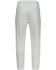 Resim Beyaz Regular Fit Yandan Cepli Pamuklu Eşofman Altı Beyaz029 