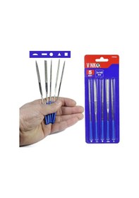 Resim Vinko Elmas Eğe Takımı Izole Saplı 5 Parça 30 X 140 Mm 03064 