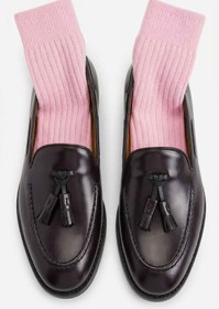 Resim Rossi Kadın Hakiki Deri Bordo Loafer Ayakkabı VLM5670 