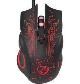 Resim Hytech Eagle Siyah Gaming Oyuncu Mouse Hy-X8 