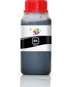 Resim QC Canon Pixma MG6680 Uyumlu Yazıcı Mürekkebi 250ml BK Black Siyah Pigment 