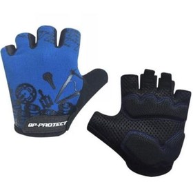 Resim SARİSSA BİSİKLET Forte Gt Xbyc Hj 1501 Kısa Parmaklı Eldiven L Beden Bisiklet Eldiveni Mavi 