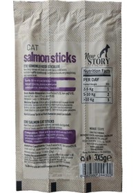 Resim Cat Salmon Stick 12 Adet 3x5gr. Somonlu, Çubuk, Kedi Ödül Maması 