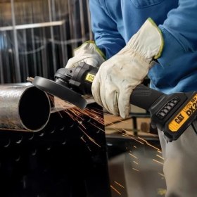 Resim DX3130B 18VOLT 125MM Kömürsüz Profesyonel Avuç Taşlama (Akü Dahil Değildir) 