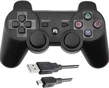 Resim Ps3 Dualshock 3 Kablosuz Oyun Kolu Şarj Kablosu Dahil 
