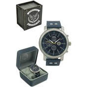 Resim Fenerbahçe Lacivert Deri Kordonlu Kol Saati Ahşap Kutulu 