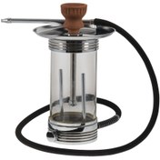 Resim Elenor Eds ( Deluxe Steel) N-016 Ofis Çelik Nargile Takımı Bussines Steel Hookah & Shisha 