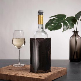 Resim Vacu Vin 38804606 Aktif Şarap Soğutucu, Siyah 