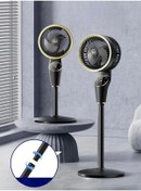 Resim Enshall Yeni Model Ayarlanabilir Hareketli Kumandalı Sessiz Vantilatör Güçlü Hava Soğutucu Ayaklı Fan 