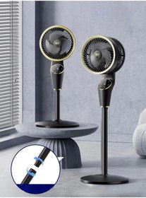 Resim Enshall Yeni Model Ayarlanabilir Hareketli Kumandalı Sessiz Vantilatör Güçlü Hava Soğutucu Ayaklı Fan 