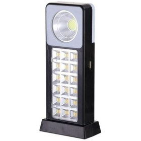Resim BUFFER® Güneş Enerjili veya USB Şarj Edilebilir Acil Durum Işığı 3W 