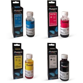 Resim PHOTOINK Hp Smart Tank 513 Için 4 Renk 1 Takım Photoink Mürekkep 