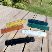 Resim Taşınabilir Dayanıklı Plastik Sushi Yapma Aracı, Kamp İçin Uygun - Kolay Kullanım, Başlangıç Seviyesinde, Benzersiz Roket Tüp Tasarımı Mutfak Kalıbı - Hafif ve Kompakt, Açık Hava Piknikleri ve Ev Mutfakları İçin İdeal 