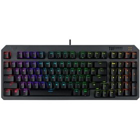 Resim Asus 90MP0390-BKYA00 Tuf K3 Gen II Kırmızı Switch Kablolu RGB Mekanik Oyuncu Klavye 