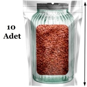 Resim Hereveoyuncak 10 Adet Kavanoz Görünümlü Kilitli Poşeti Çıtçıtlı + Biberon ve Şişe Temizleme Fırçası - 2li Set U1W8 