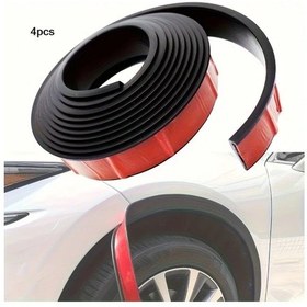 Resim Lumaworld 4 Parça Karbon Fiber Çamurluk Koruyucu Dayanıklı Çizilmeye Dayanıklı Tüm Arabalar İçin 