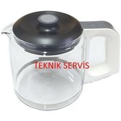 Resim Arzum Uyumlu Ar 3061 Cam Demlik Beyaz (Filtresiz Satılmaktadır) 