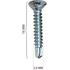 Resim Std 3,9 x 16 mm Yhb Matkap Uçlu Vida (3500 Adet) 