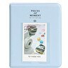 Resim Fujifilm Instax Mini Film Uyumlu 64'lü Mavi PVC Albüm 