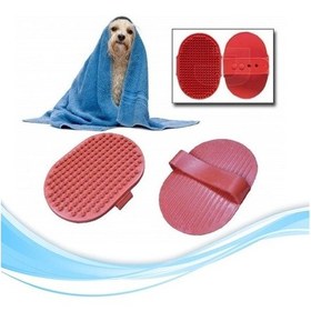 Resim River World Ergonomik Masajlı Evcil Hayvan Kedi Köpek Yıkama Fırça 