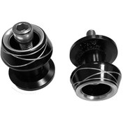 Resim 8 Mm Parçalı Gri Sehpa Yüzüğü Siyah 