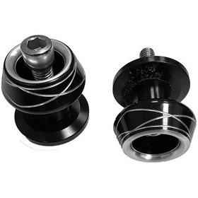 Resim 8 Mm Parçalı Gri Sehpa Yüzüğü Siyah 