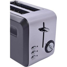 Resim Berghoff Gem Titan 2 Dilim Ekmek Kızartma Makinesi – 980 W, Paslanmaz Çelik Gövde | Antrasit Gümüş 