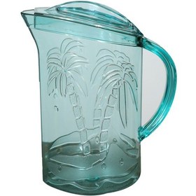 Resim Plastik Kristal Sürahi 2 Litre Çok Renkli 