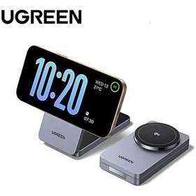 Resim Ugreen 45023 2in1 Magsafe Kablosuz Hızlı Şarj Aleti (Outlet) 