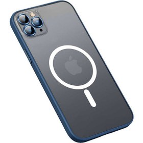 Resim iPhone 12 Pro Kılıf Zore Mokka Lens Koruyuculu Wireless Kılıf 