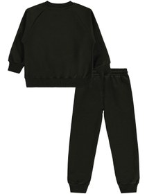 Resim Mışıl Kids 1984 Nakışlı 6-9 Yaş Eşofman Takımı - Haki - Haki / 8-9 Yaş 