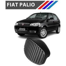 Resim Fiat Palio Fren Debriyaj Pedal Lastiği Yanaklı 2 Adetli Set M1821-2 