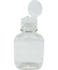 Resim 100 Adet Boş Flip Top Kapaklı Kolonya - Dezenfektan Şişesi 110 Ml 1 Adet 