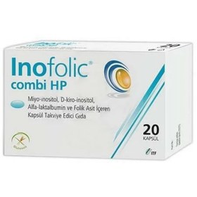 Resim ITF İLAÇ Inofolic Combi Yumuşak Jelatin 20 Kapsül 