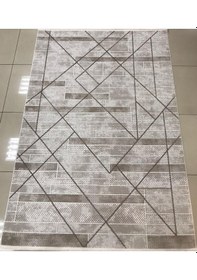 Resim Merinos Halı Ritim 73338 070 Serisi Salon Oturma Yatak Odası Halısı Kahve 