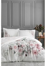 Resim Özdilek Çift Kişilik Ranforce Nevresim Takımı Beyaz - Marco Rosa Beyaz 