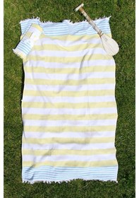 Resim Baveno Pamuk 90X160 Çizgili Peştemal / Plaj 