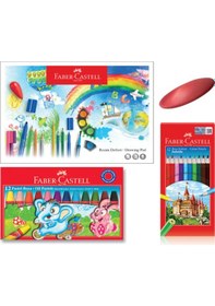 Resim Faber-castell Boyama Seti Kırmızı 