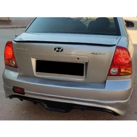 Resim Hyundai Accent Admire Arka Ek Mat Siyah Plastik Karlık 2000-2006 
