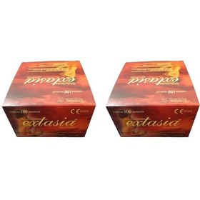 Resim Extasia Klasik Prezervatif 100'lü x 2 