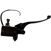 Resim Mondial 125 Nt Turkuaz Ön Fren Hidrolik Kutusu Ve Levye 