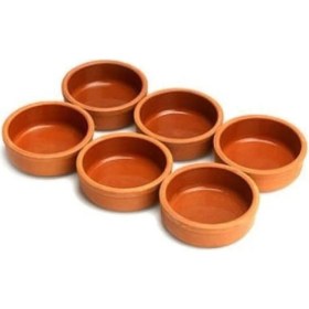 Resim 6'lı Renkli Sütlaç Kabı Seti, Güveç Için Şık ve Dayanıklı 