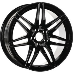 Resim Emr -a361-07 9.0x19"-5x112 Et48 66.6 Black Jant (4 Adet) 