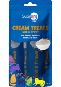 Resim Supreme Ton Balıklı Karidesli Krema Kedi Ödülü 4x14 Gr 