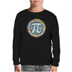 Resim Matematik - Pi 5 Siyah Çocuk Sweatshirt 