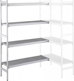 Resim Professional Köşe Tip Etejer 373x1932 Mm, H=1700 Mm ACS1928 