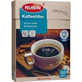 Resim Kahve Filtresi - No:2 Doğal Kahverengi Renkli 100'LÜ 
