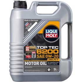 Resim Liqui Moly Top Tec 6200 0w-20 5 Litre Motor Yağı (20789) ( Üretim Yılı: 2022 ) 